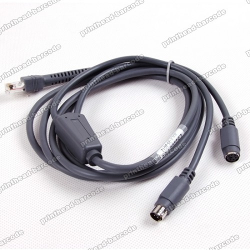 6FT 2M PS2 Keyboard Wedge Cable Compatible for Symbol LS6608